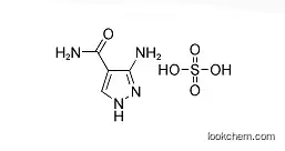 Molecular Structure of 329351-43-1 (3-Amino-4-carboxamidopyrazolium hydrogen sulfate)